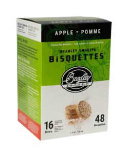 בריקטים תפוח לעישון Bradley — Apple Wood Bisquettes
