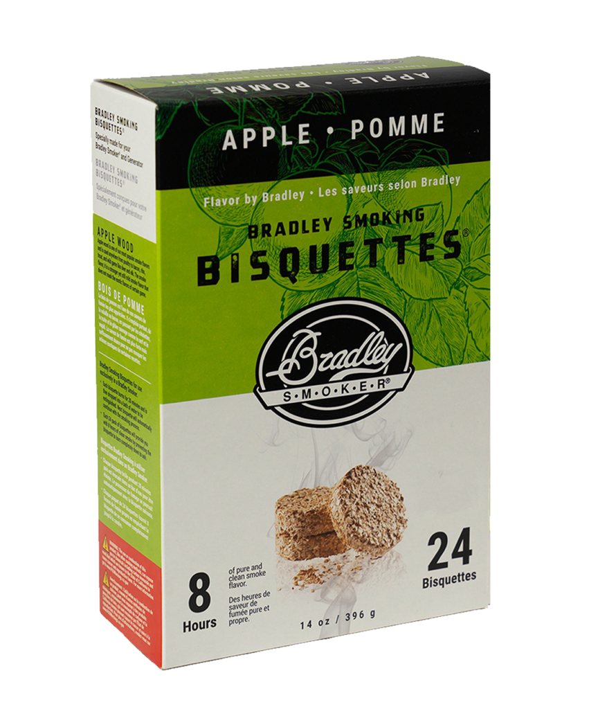 בריקטים תפוח לעישון Bradley — Apple Wood Bisquettes
