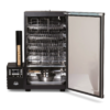 מעשנה דיגיטלית Bradley Digital 4-Rack פתוחה עם 4 רשתות ריקות