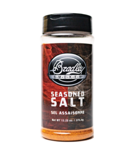 Bradley תערובת תיבול מלח לבשר Seasoned Salt Rub — אריזה, מבט קדמי